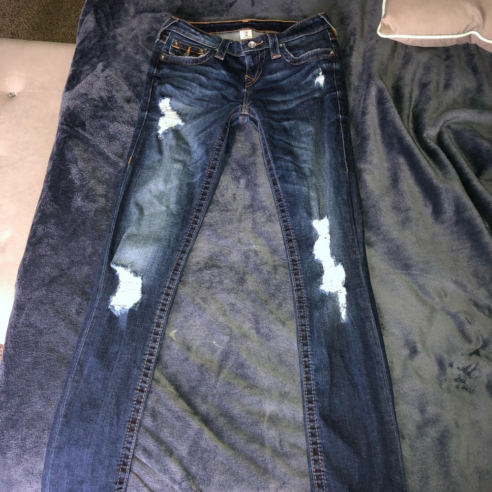 True religion dark jeans